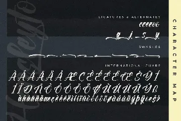 Hensleyton Modern Calligraphy Brush font