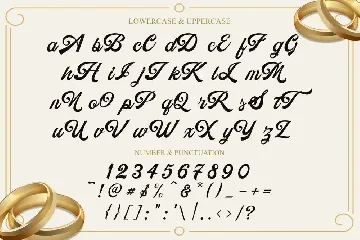 Golden Jewelry - Classic And Luxury Script font