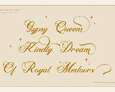 Ignite Dreams font