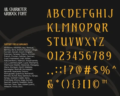 Rickslord font