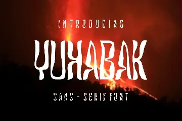 Yuhabak Font