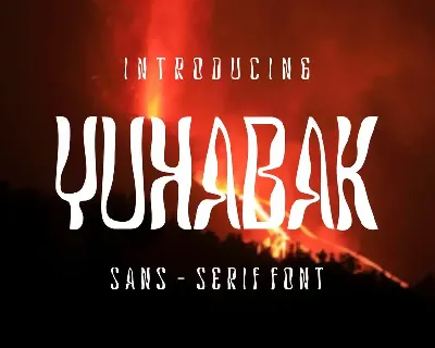 Yuhabak Font