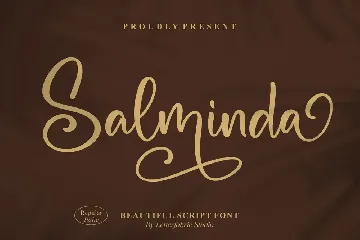 Salminda Script Font