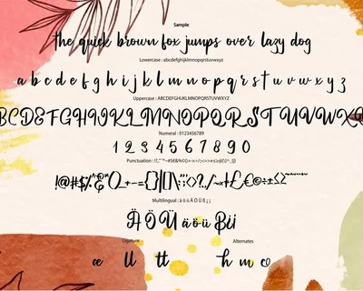 Gahesia | Modern New Script font