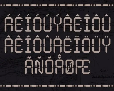 Maroque font