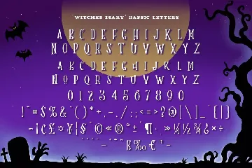 Witches Diary font