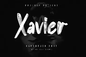 Xavier - Handbrush Font