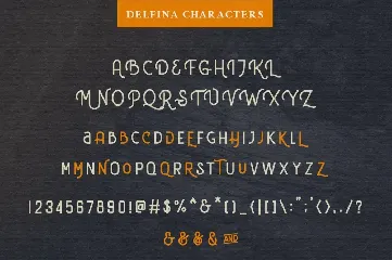 Delfina Vintage Font