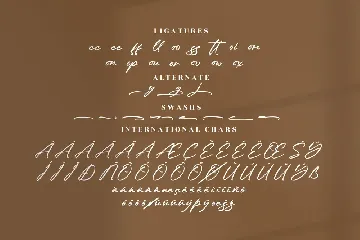 Mendojan Browning Signature Font