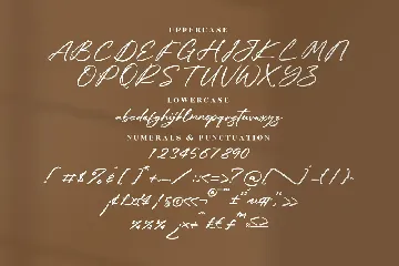 Mendojan Browning Signature Font