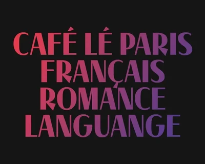 Parize Display Font
