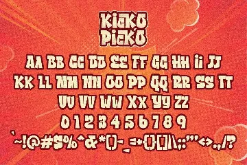 Kicko Picko font