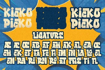 Kicko Picko font