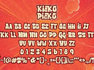 Kicko Picko font