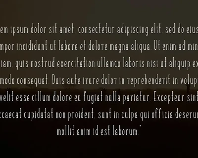 Camelopardalis Font