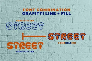 Graffiti Line - Display Graffiti Font