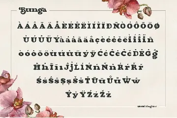 Bunga font