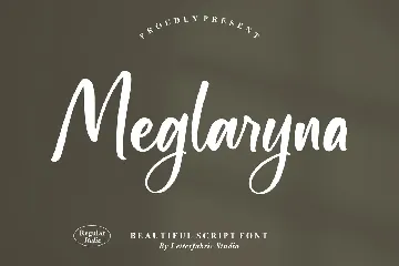 Meglaryna Script Font