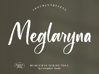 Meglaryna Script Font