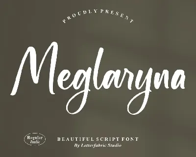 Meglaryna Script Font