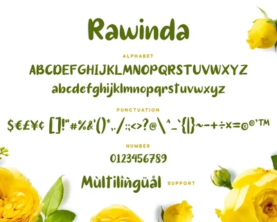 Rawinda Font