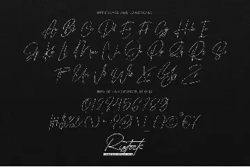 Ristock - Stylish Signature Script font