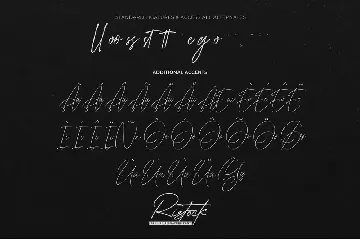 Ristock - Stylish Signature Script font