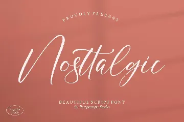 Nosttalgic Script Font