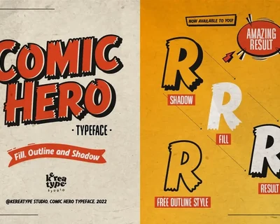 Comic Hero font