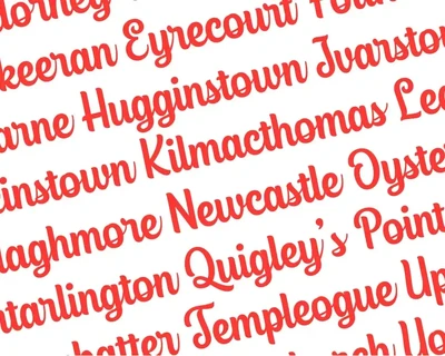 Glasgow Script font