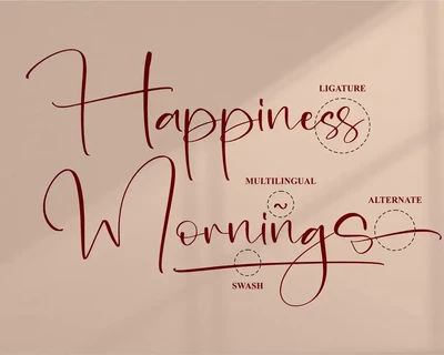 Yesterday Montera Handwritten Font