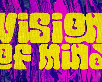 Mind Explorer - Psychedelic Font