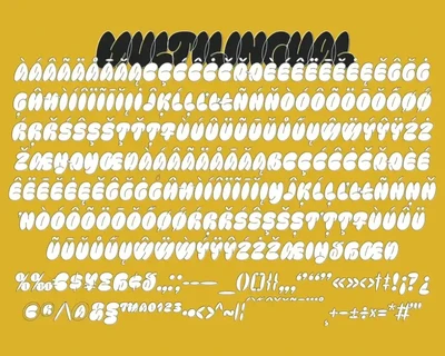 Bulbis font