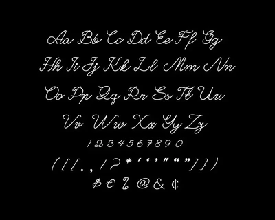 Andarans Handwritten Font