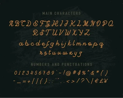 Goodline Rough font