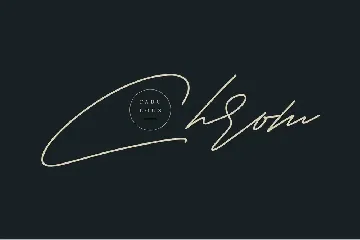 Shaloems Handwritten Signature Font