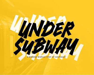 Under Subway font
