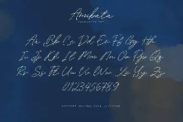 Amibata - Elegant Signature Font