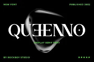 Queenno - Logo Font