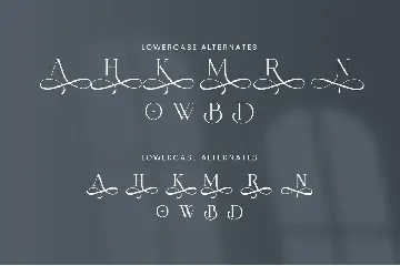 Twintale All Caps Serif Font