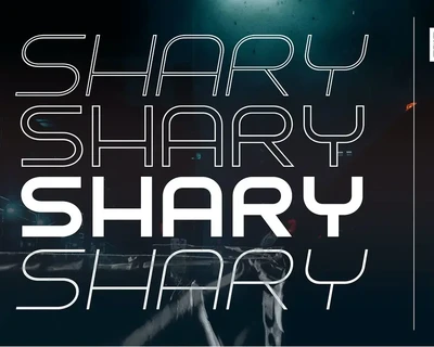 SHARY font