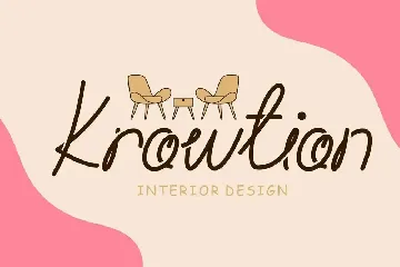 Craft String - Display Script Font