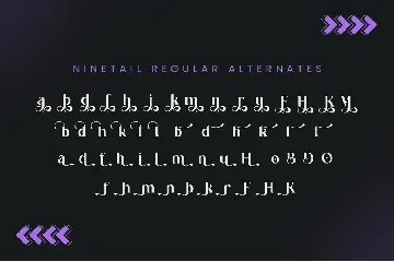 Ninetail Serif Font