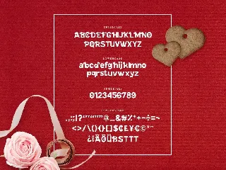 Cute Kitty - Decorative Valentine Font