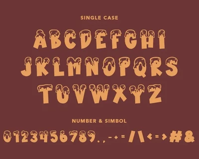 Choco Caramel Playful Display Font