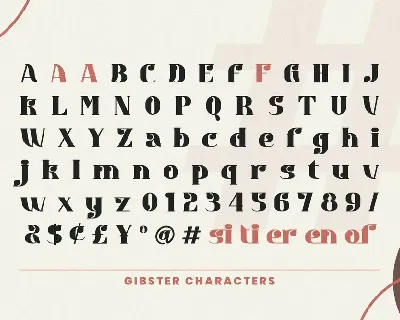 Modern Font