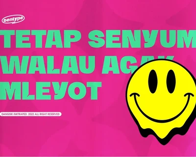 Dangsik - Inktraped Bold Font
