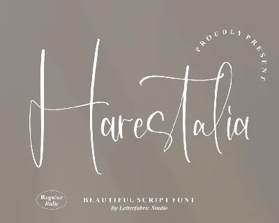 Harestalia Script Font