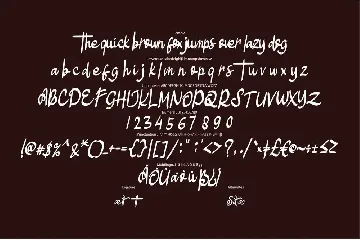 Sindyceta Modern Script font