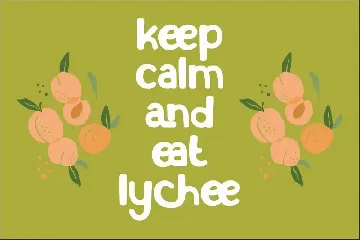 Lychee Farmland - Playful Sans Serif Font